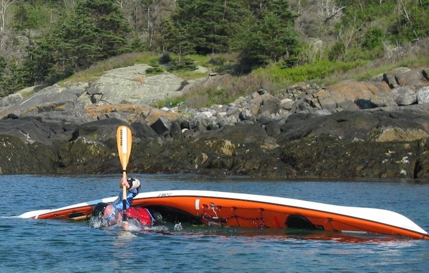 Kayak Rolling Classes // Seaspray // Brunswick MaineSeaspray